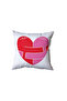 Pink Red Heart-Shaped Hugging Design Pillow, Gift