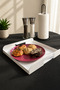 Minimalist Metal Presentation Tray - Decorative Serving and Organizer Tray - Matte White - 6