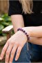 Amethyst Natural Stone Bracelet Adjustable Premium Quality (Gift, Special Occasions) - 4