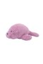 Embroidery Detailed Large Stuffed Plush Cute Seal Pillow 50X20 cm Sleeping and Play Companion