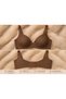 Laser Cut Wire-Free Half Support Bra - 2