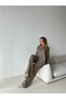 Women's Denim Fabric Front and Sleeves with Stone Embellishments Stylish Set - 8