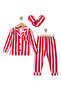 Girl's Slipper Pajama Set, 100% Cotton, Comfortable - 3