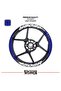 Cfmoto 450sr wide wheel rim decal sticker model 16-piece set - high quality