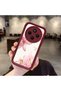 Xiaomi Redmi 14C Compatible Case Camera Protector Burgundy Silicone Couple Phone Case Floral Pattern