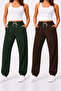 2-Piece Women's Elastic Waist Trackpants