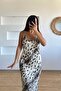 Animal Print Dress with Adjustable Straps - 5