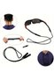 Children's Anti-Slip Silicone Eyeglass Strap and Behind-The-Ear Holder Set - Adjustable Sports Eyewear Attachment (Set of 2) - 5