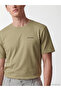 Lcw Vision Beige Crew Neck Printed Men's T-Shirt - 3