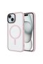 iPhone 15 Case Magsafe Supported Camera Raised Matte Anti-Fingerprint Silicone Shrp