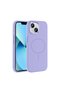 iPhone 15 Case Slim Magsafe Ring Camera Raised Silicone Omsy - 6
