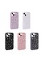 iPhone 15 Plus Case with Glitter Diamonds and Raised Camera Silicone Omsy - 5