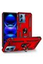 Xiaomi Redmi Note 12 5g Case Camera Protector Magnetic Stand Tank Protection Brsa - 2