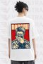 Unisex Jujutsu Kaisen Nanami Anime Printed Oversize Crew Neck Cotton Daily Use Combed Cotton T-Shirt - 3