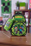 Primary School Orthopedic Waterproof Backpack with Water Bottle Pocket and 3 Compartments for Boys - 3