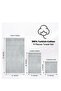 Infinitee Xclusives Premium Grey Bath Towel Set - 100% Turkish Cotton 2 Bath Towels, 2 Hand Towels, 2 Washcloths - Soft, Absorbent, Durable – Quick Dry - Perfect for Daily Use by Infinitee Xclusives - 2