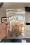 Premium Vegan Leather Savings Agenda Budget Planner - High Quality Mechanism Cash Organizer Wallet with 5 Clear Zippered Envelope File Dividers - 5