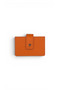 100% Genuine Leather Snap Fastener Men's Orange Card Holder - Leather Men's Accessory - Pc-0414 - 4