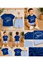 100% Cotton Vintage Printed Baby Boy Summer Set - 4
