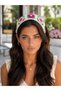 Luxury Wide Knit Granny Square Flower Patterned Crown Hairband Colorful Bohemian Women Kids Tiara Knitted Crown - 2