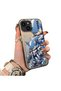iPhone 14 Plus/15 Plus Compatible Hard Acrylic Back Silicone Edge Lens Protection Case