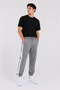 Men's Striped Elasticated Cuffs Sweatpants - 2