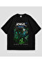 Rage Printed Unisex Oversize T-Shirt