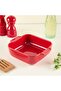 Elissa Square Oven Dish Red 21 cm - 2