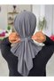 Tie-Downable Sea - Pool Cap, Used for Sports, Suitable for Daily Use, Gray Color - 3