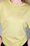 Women's Relaxed Fit Side Gathered Bat Sleeve Blouse - 3