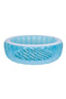 150cm Circular Inflatable Kids Pool, Easy Setup, Blue - 4