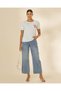 Women Blue Printed Character T-Shirt - 2
