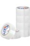 Clear Tape-Heavy Duty Packaging Tape, 6 pcs, 2 inch x 50 YDs