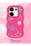 Tecno Camon 20 Pro 4g Compatible Case Camera Protector Red Silicone Couple Phone Case Star Pattern - 2
