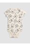 Crew Neck Printed Baby Boy Bodysuit 2-Pack (W6) - 4