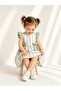 Vintage striped girl's dress and bonnet - 2