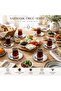 Ivy Weave 6-Piece Tea Plate Set 12 cm Stainless Steel Mirror Glossy Presentation Coaster - 3