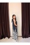 Women's Pleated Detailed Chiffon Dress - 3