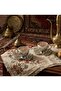 Damat Cup Turkish Coffee Presentation Set 2-Piece Metal Coffee Cup Set Coffee Cup Porcelain - 3