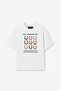 Eazy Unisex Oversize T-Shirt 100% Cotton White Horseshoe Dept. Cowboy Printed T-Shirt - 5