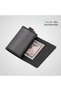 Speed Wallet | Ultra Slim RFID Blocking Front Pocket Wallet for Men & Women | Quick-Access Pull Tab Card Holder | Carbon Fiber & Full-Grain Italian Leather | Holds Up to 14 Cards & Cash - 5