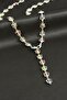 Ilkestor Zircon Stone Y (15440) Necklace-Silver Color - 2