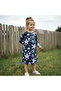 Girl's Cotton Printed Dress Cb1055 - 5