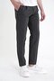 Comfort Fit Comfortable Fit Pleated Stretch Cotton Striped Black Jogger Pants P 1218