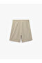 Bermuda Shorts with Pocket Detail and Tie-Waist - 2