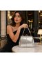 Women's Clip-On Scholarship 4-Compartment Faux Leather Adjustable Strap Hand Shoulder and Crossbody Bag - 2