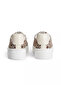 Women's Th Monogram Logo Low-Top Brown Sneaker - 5