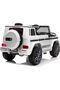 MERCEDES BENZ G63 LICENSED KIDS RIDEON 12V - (WHITE) - FULLY ASSEMBLED - 4