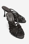 Olivera Brown Skin Women's Thin Heeled Slippers