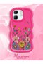 Infinix Hot 50I Compatible Case Camera Protector Red Silicone Couple Phone Case Floral Pattern - 2